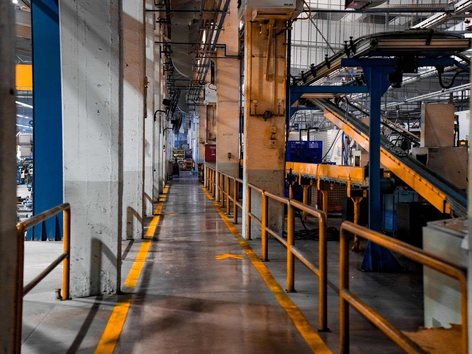 Manufacturing operating environment · representative photograph of the work this industry runs.